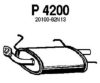 FENNO P4200 End Silencer